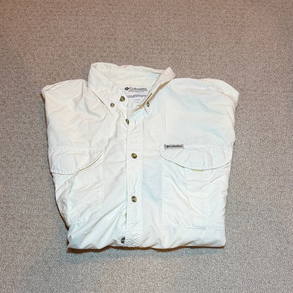 Columbia Other - Columbia Ivory Button-Up Short Sleeve Shirt